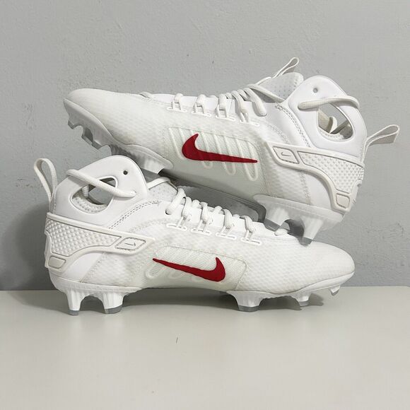 Nike Alpha Huarache 9 Elite PE “Ohio State Buckeye” Men’s Size 8 Lacrosse Cleats - Picture 6 of 10